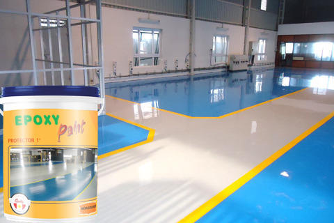SƠN SÀN EPOXY CHỐNG TRƠN TRƯỢT